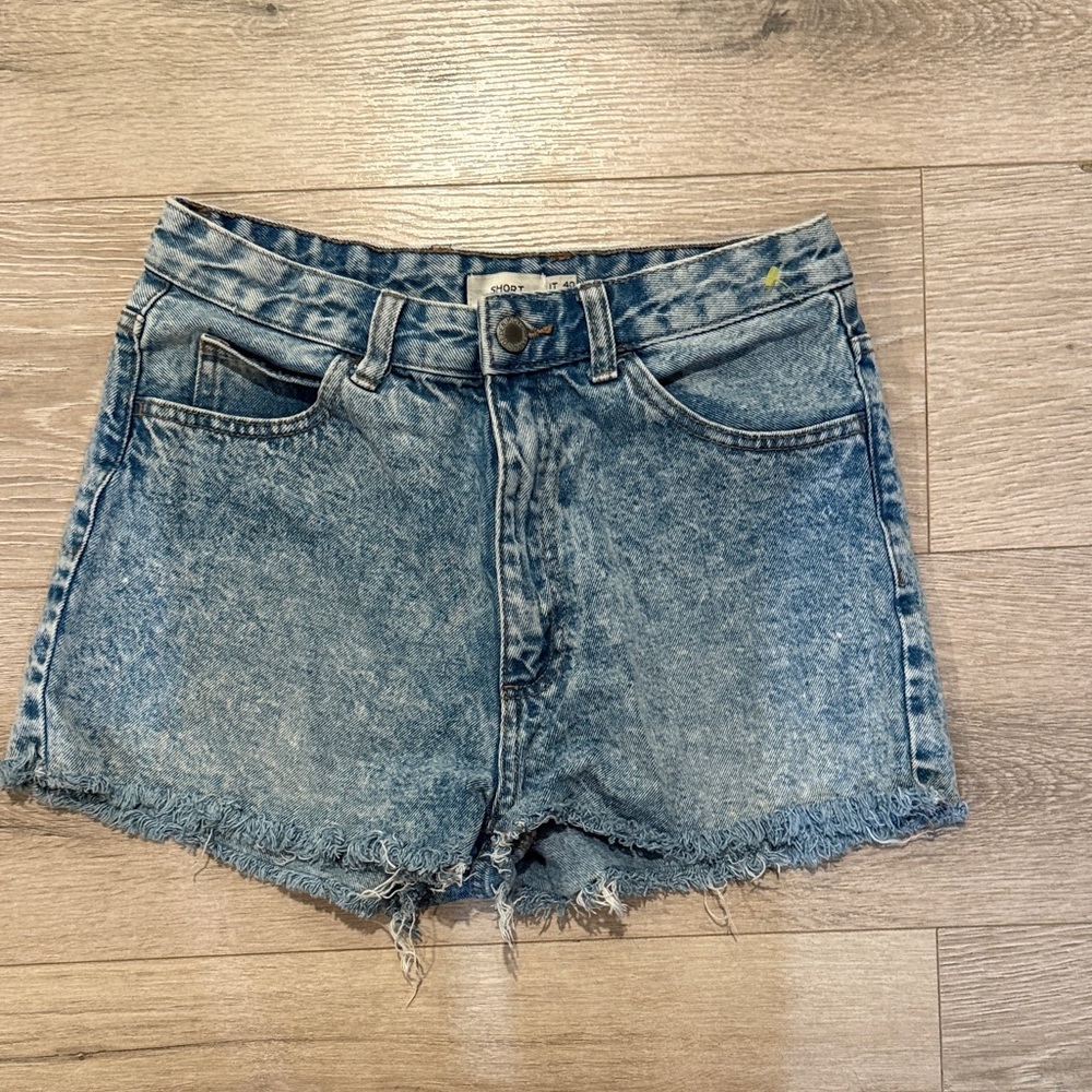 Acid Wash Women's Jean Shorts